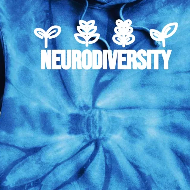 Neurodiversity Autism Awareness Autistic Graphic Gift Tie Dye Hoodie