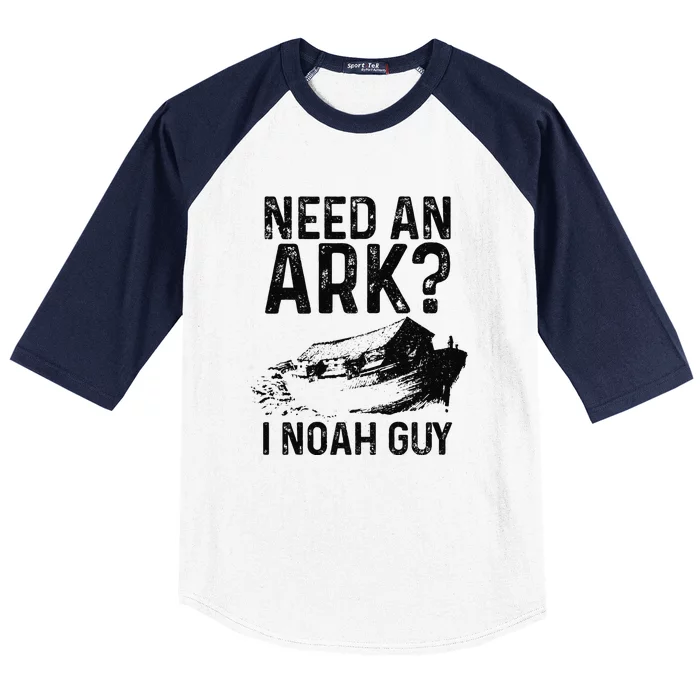 Need An Ark I Noah Guy Funny Christian Pastor Baseball Sleeve Shirt