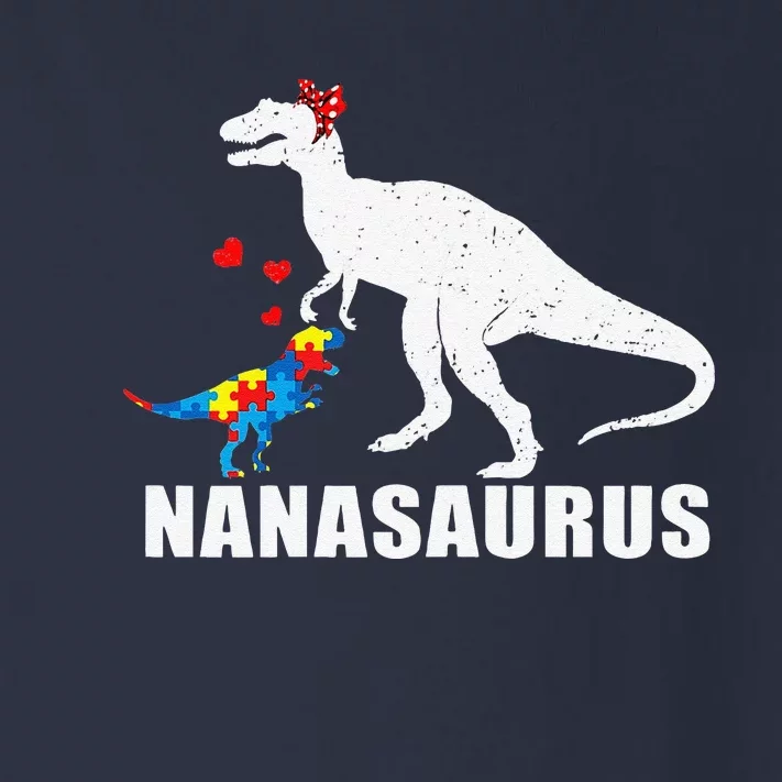 Nanasaurus Autism Awareness Autism Mother's Day Toddler Long Sleeve Shirt