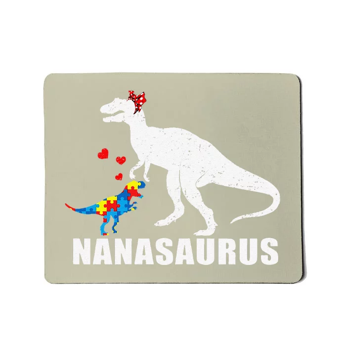 Nanasaurus Autism Awareness Autism Mother's Day Mousepad