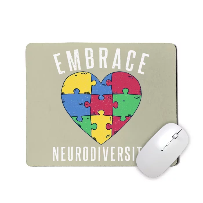 Neurodiversity Autism Awareness Hyperactivity Disorder Mousepad