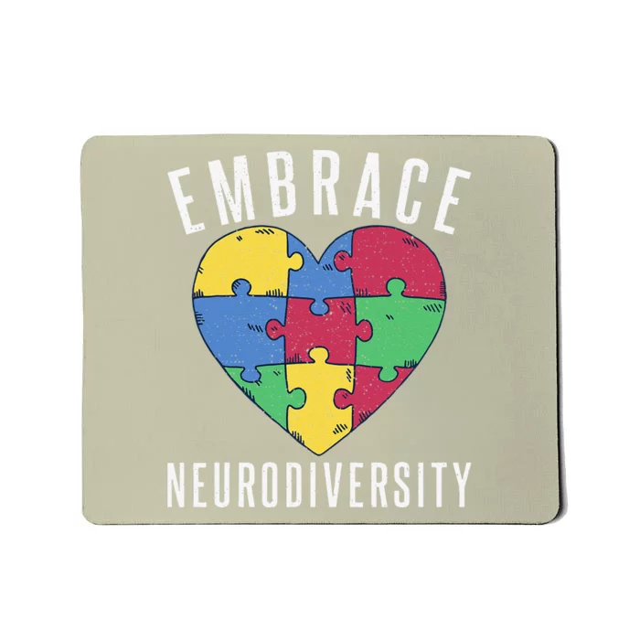 Neurodiversity Autism Awareness Hyperactivity Disorder Mousepad