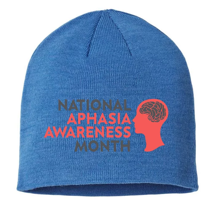 National Aphasia Awareness Month Gift 8 1/2in Sustainable Knit Beanie