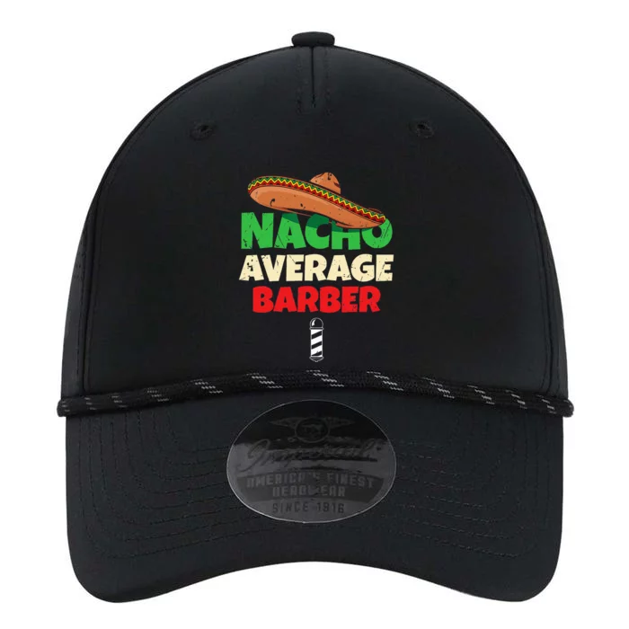 Nacho Average Barber Funny Hairdreser Performance The Dyno Cap