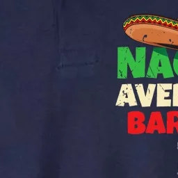 Nacho Average Barber Funny Hairdreser Softstyle Adult Sport Polo