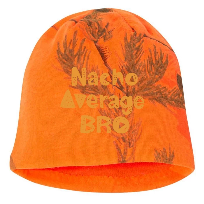 Nacho Average Bro Funny Kati - Camo Knit Beanie