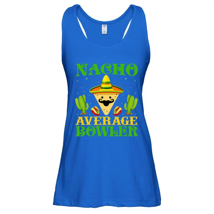 Nacho Average Bowler Cinco De Mayo Tee Mexican Bowling Ladies Essential Flowy Tank