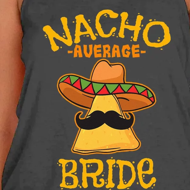 Nacho Average Bride Mexican Cinco De Mayo Fiesta Women's Knotted Racerback Tank