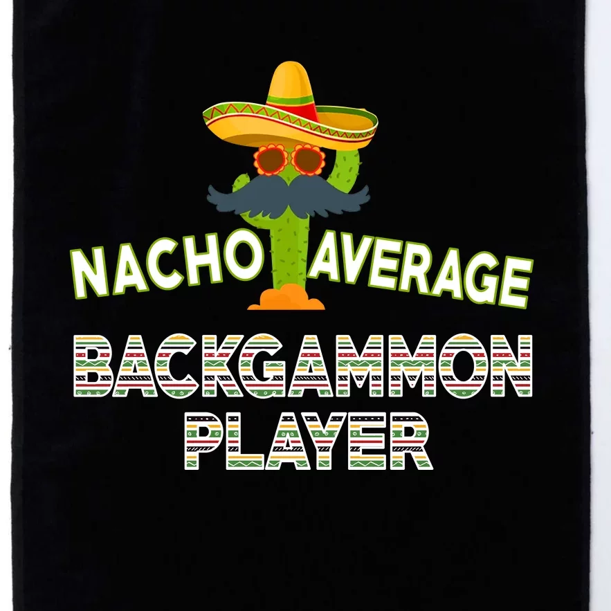 Nacho Average Backgammon Player Platinum Collection Golf Towel