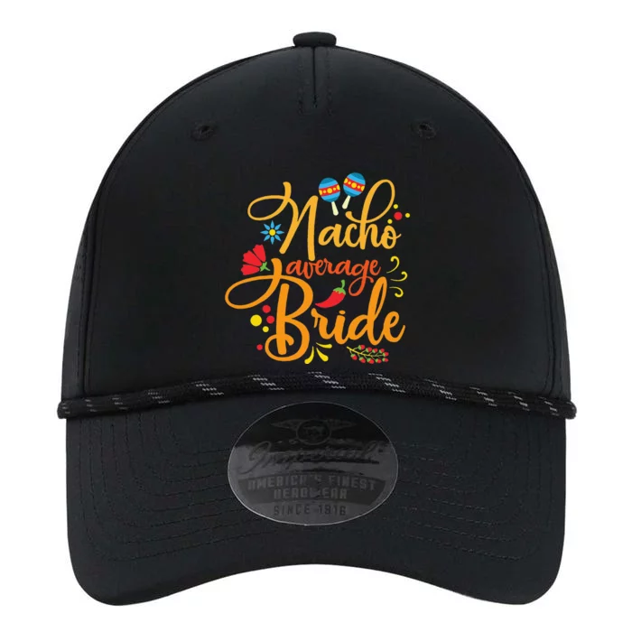 Nacho Average Bride Nachos Lover Funny Wedding Gift Performance The Dyno Cap