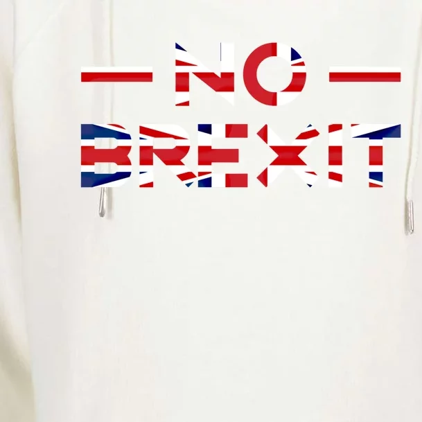 No Anti Brexit England Uk United Kingdom Europe Eu Exit Gift Cute Gift Womens Funnel Neck Pullover Hood