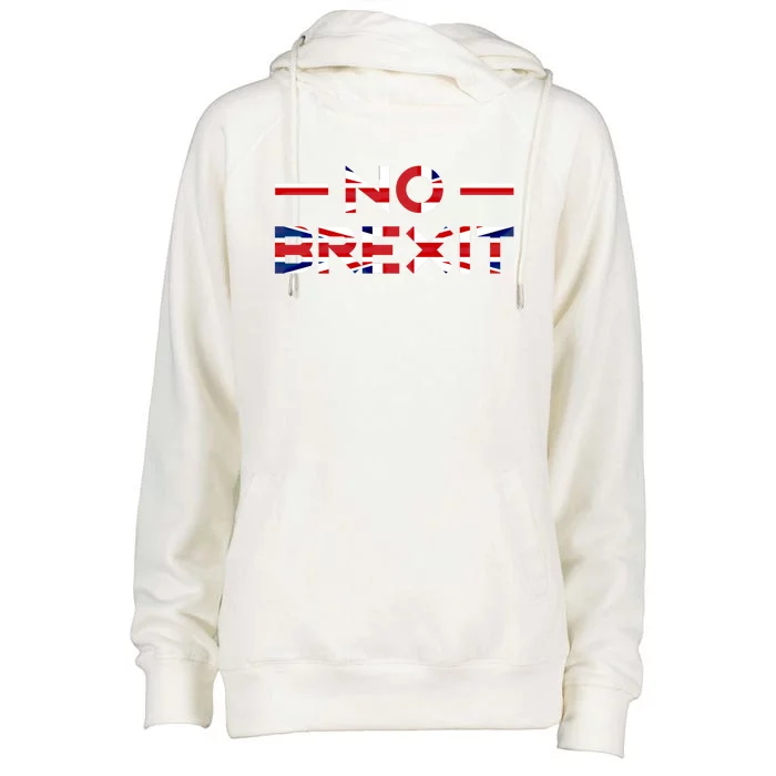 No Anti Brexit England Uk United Kingdom Europe Eu Exit Gift Cute Gift Womens Funnel Neck Pullover Hood