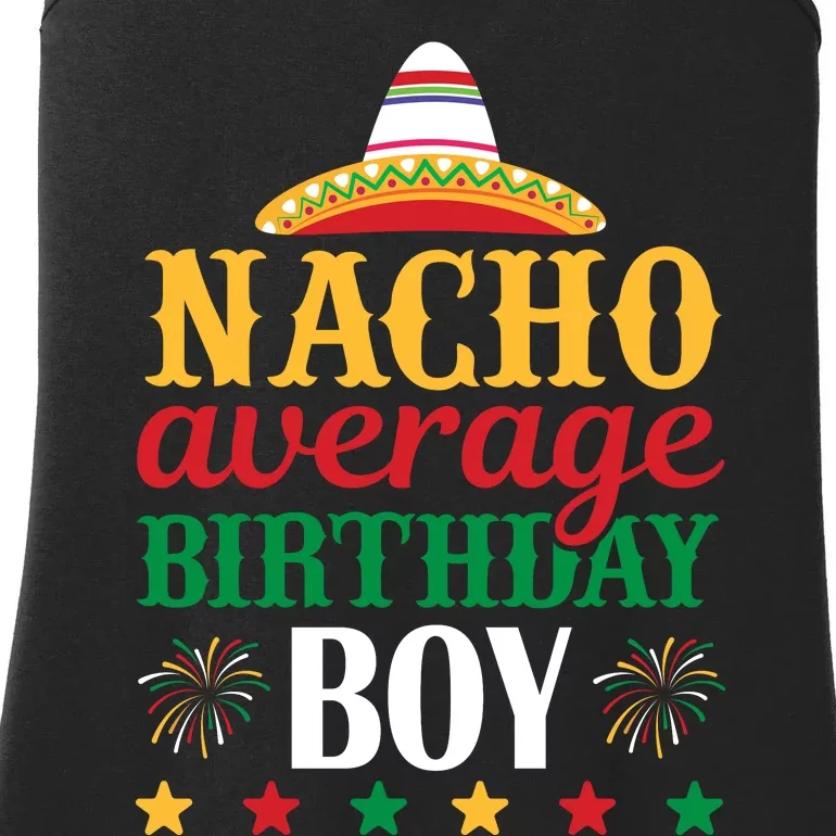 Nacho Average Birthday Ladies Essential Tank