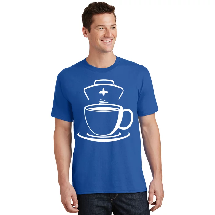 Nurse And Coffee For Nurses Who Love Coffee Cool Gift T-Shirt