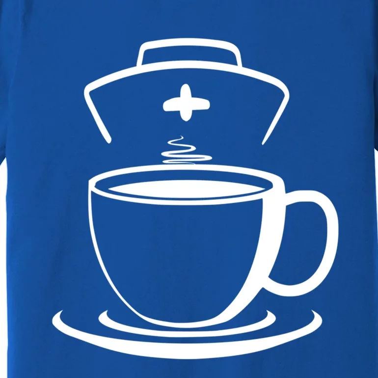 Nurse And Coffee For Nurses Who Love Coffee Cool Gift Premium T-Shirt