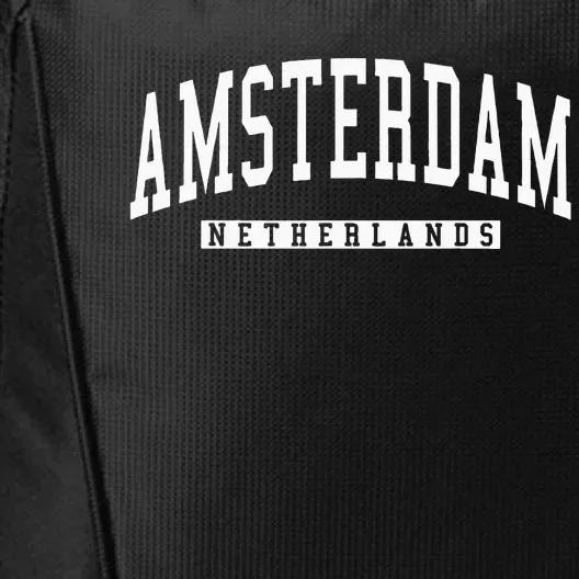 Netherlands Amsterdam City City Backpack