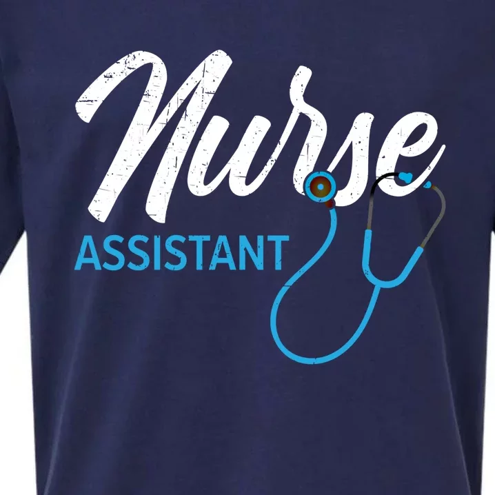 Nurse Assistant Certified Nursing Assistant Medical Cna Meaningful Gift Sueded Cloud Jersey T-Shirt