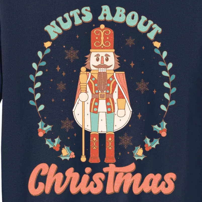 Nuts About Christmas Funny Holiday Tall Sweatshirt