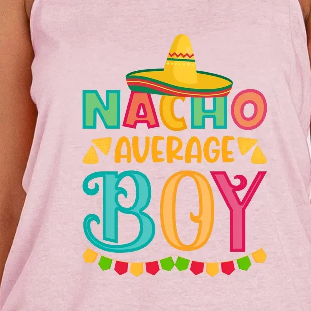 Nacho Average Cinco De Mayo Gift Women's Knotted Racerback Tank