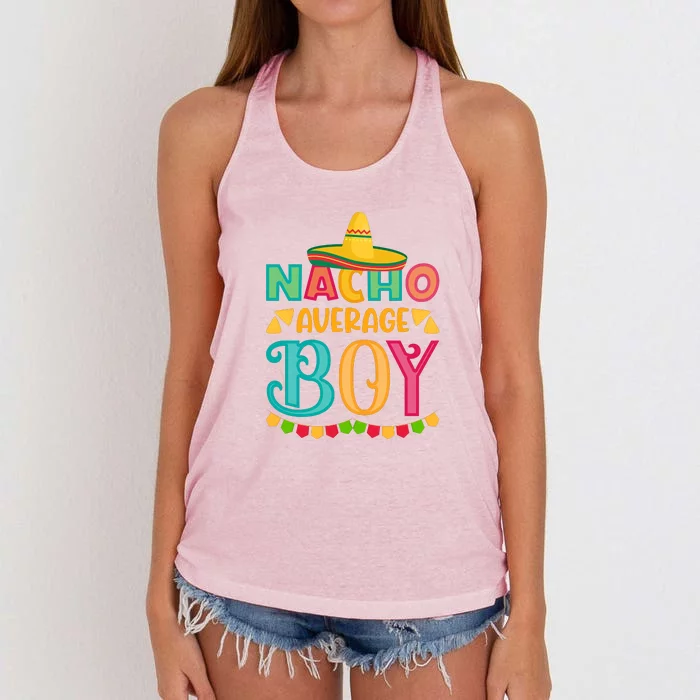 Nacho Average Cinco De Mayo Gift Women's Knotted Racerback Tank