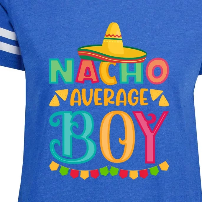 Nacho Average Cinco De Mayo Gift Enza Ladies Jersey Football T-Shirt