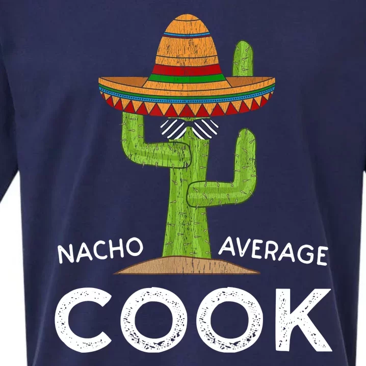 Nacho Average Cooking Lover Funny Sueded Cloud Jersey T-Shirt