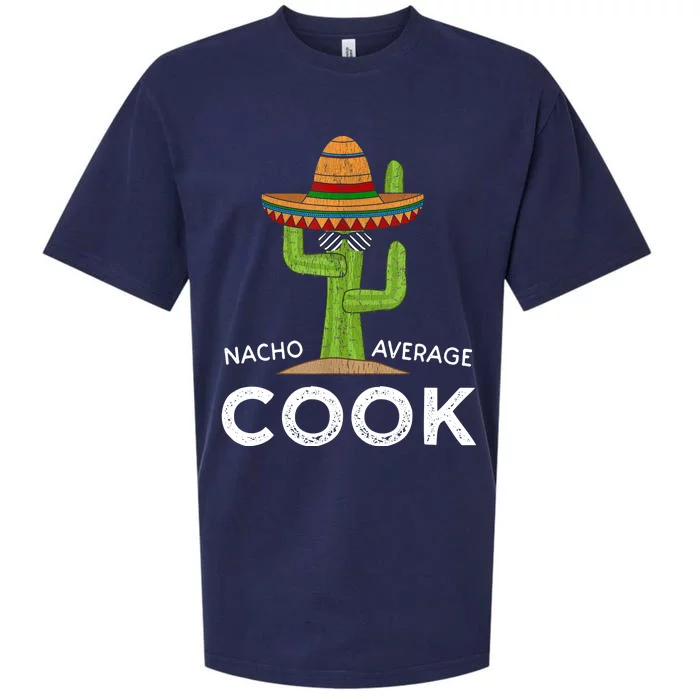 Nacho Average Cooking Lover Funny Sueded Cloud Jersey T-Shirt