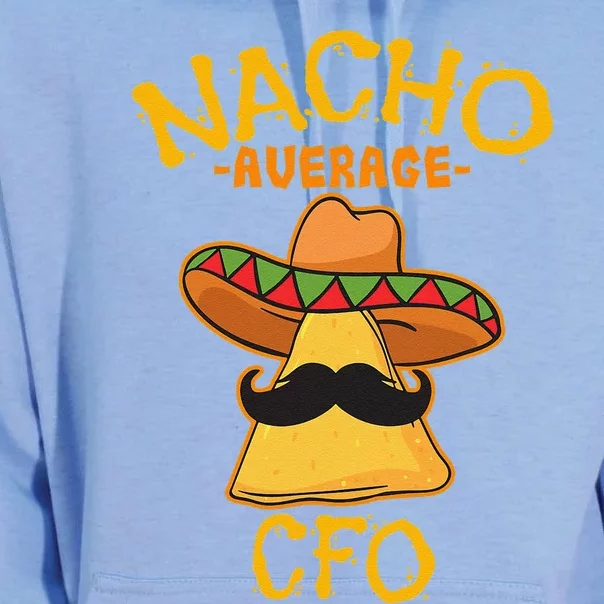 Nacho Average CFO Cinco De Mayo Fiesta Financial Officer Unisex Surf Hoodie