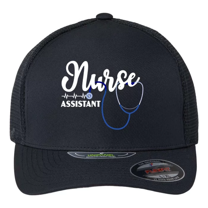 Nurse Assistant Certified Nursing Assistant Medical Cna Great Gift Flexfit Unipanel Trucker Cap