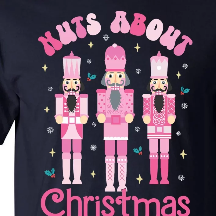 Nuts About Christmas Nutcracker Funny Christmas Tall T-Shirt