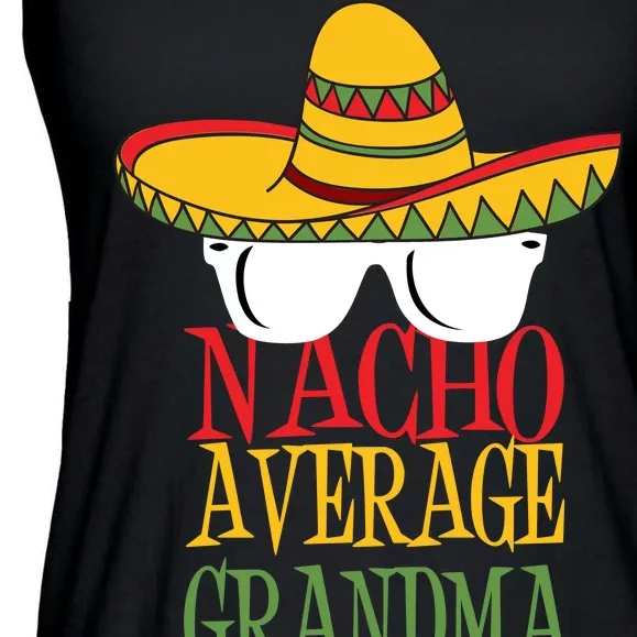 Nacho Average Grandma Ladies Essential Flowy Tank