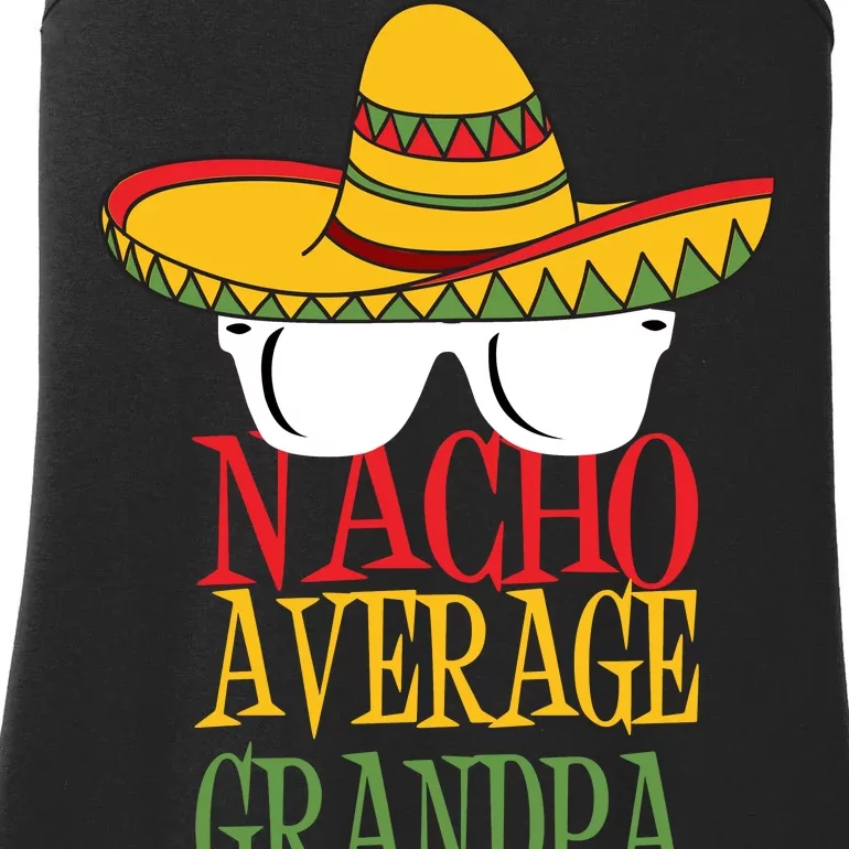 Nacho Average Grandpa Ladies Essential Tank