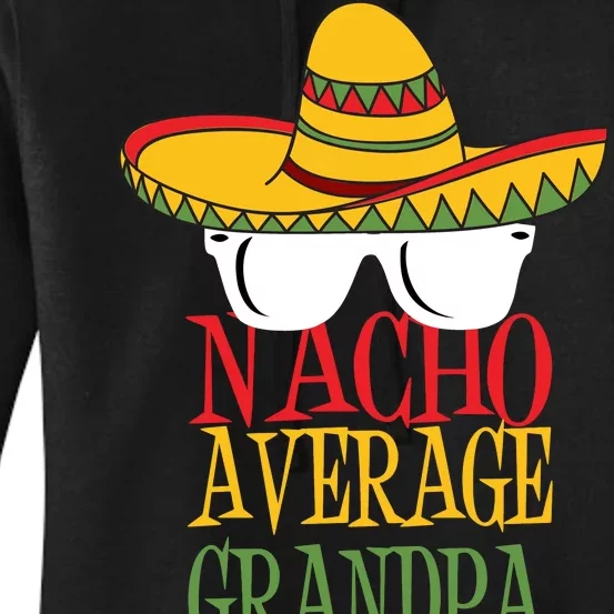 Nacho Average Grandpa Women's Pullover Hoodie