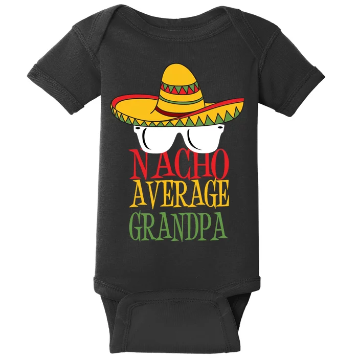 Nacho Average Grandpa Baby Bodysuit