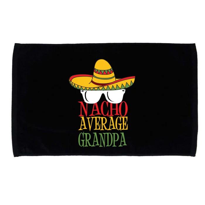 Nacho Average Grandpa Microfiber Hand Towel