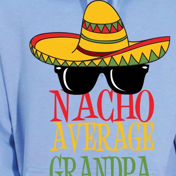 Nacho Average Grandpa Unisex Surf Hoodie