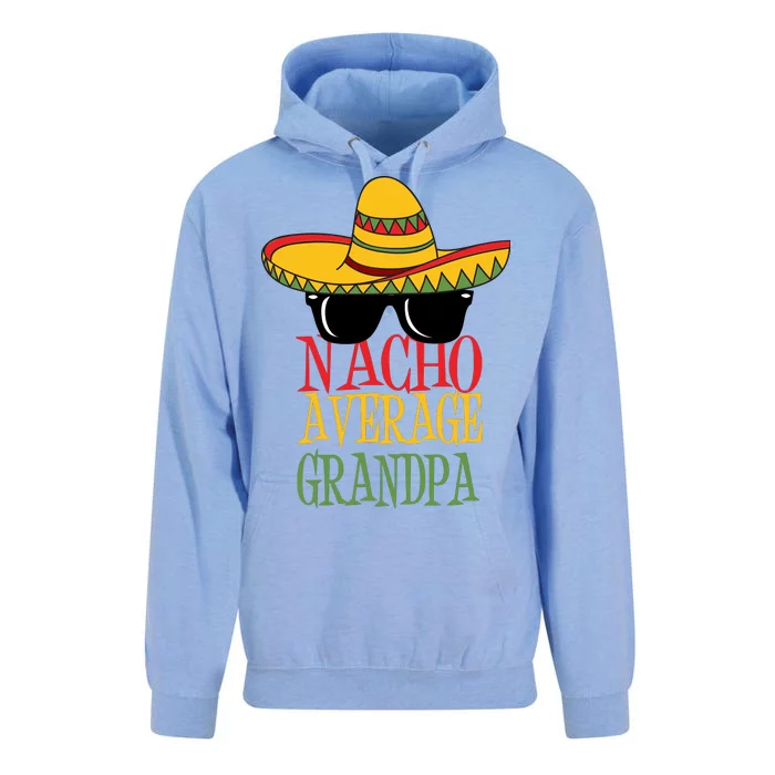 Nacho Average Grandpa Unisex Surf Hoodie