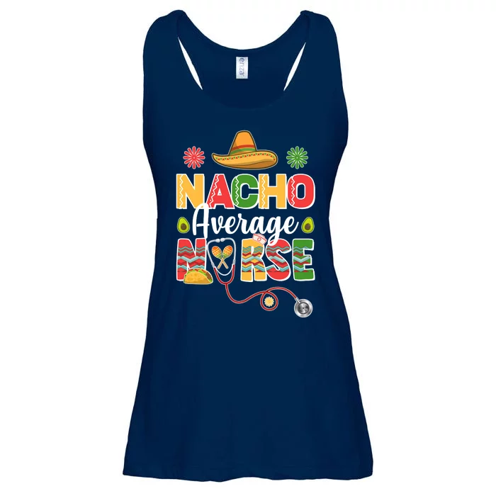 Nacho Average Nurse Cinco De Mayo Ladies Essential Flowy Tank