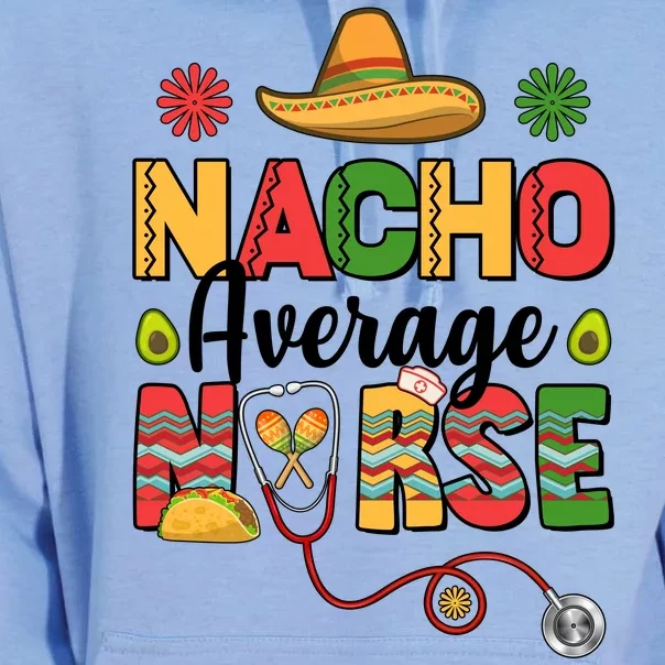 Nacho Average Nurse Cinco De Mayo Unisex Surf Hoodie