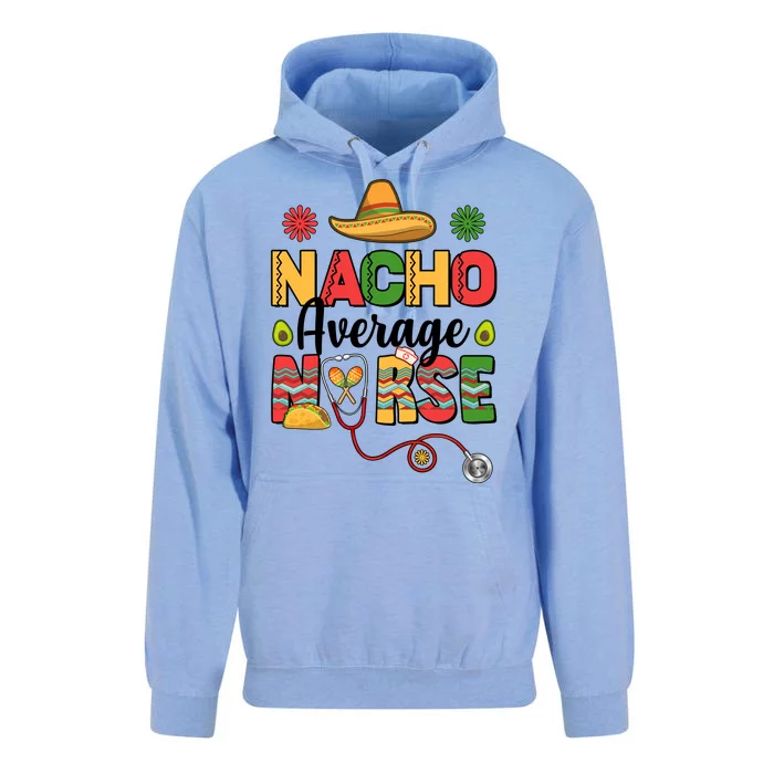 Nacho Average Nurse Cinco De Mayo Unisex Surf Hoodie