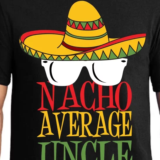 Nacho Average Uncle Pajama Set