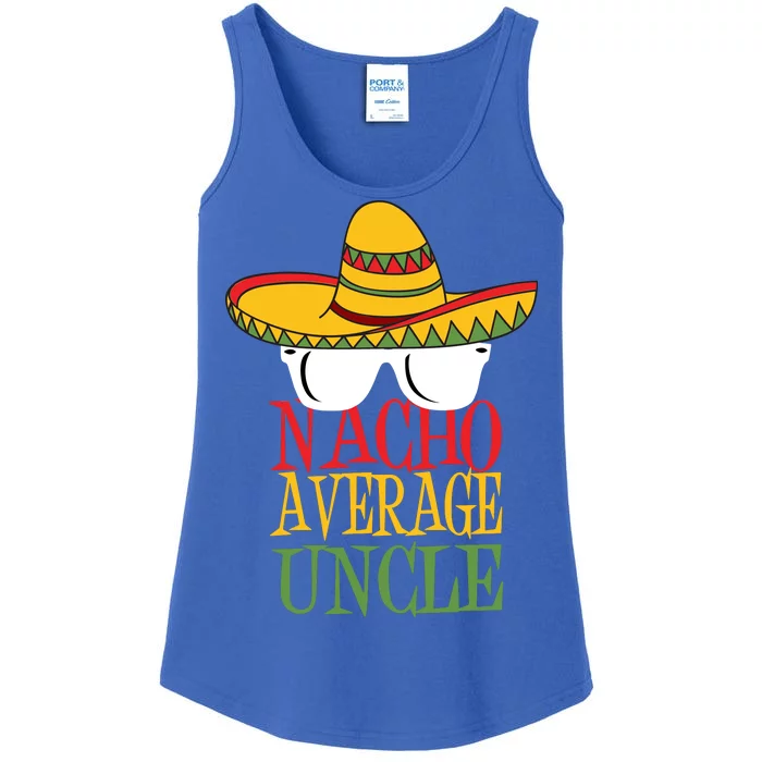 Nacho Average Uncle Ladies Essential Tank