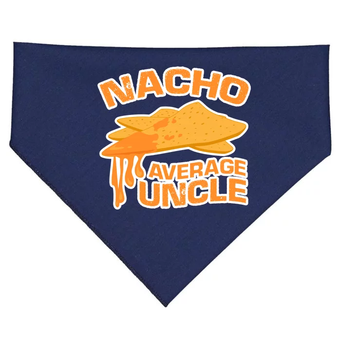 Nacho Average Uncle Funny USA-Made Doggie Bandana