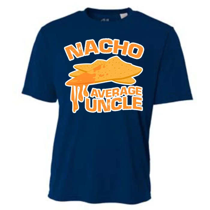 Nacho Average Uncle Funny Cooling Performance Crew T-Shirt