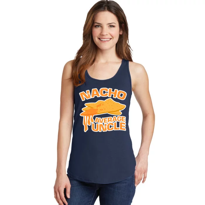 Nacho Average Uncle Funny Ladies Essential Tank