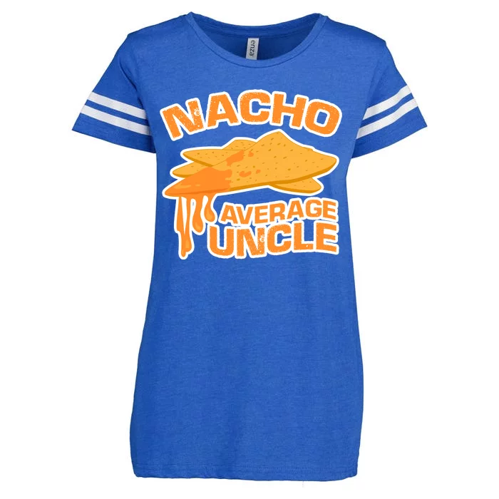 Nacho Average Uncle Funny Enza Ladies Jersey Football T-Shirt