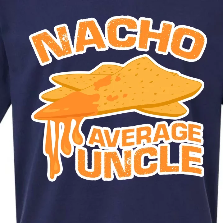 Nacho Average Uncle Funny Sueded Cloud Jersey T-Shirt