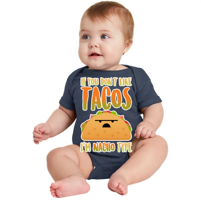 Nacho Type Taco Baby Bodysuit