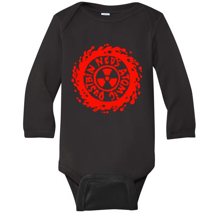 Neds Atomic Dustbin Baby Long Sleeve Bodysuit