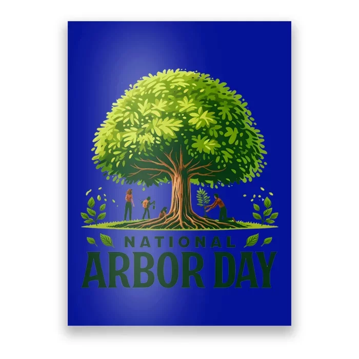 National Arbor Day Tree Care Happy Arbor Day Funny Gift Poster